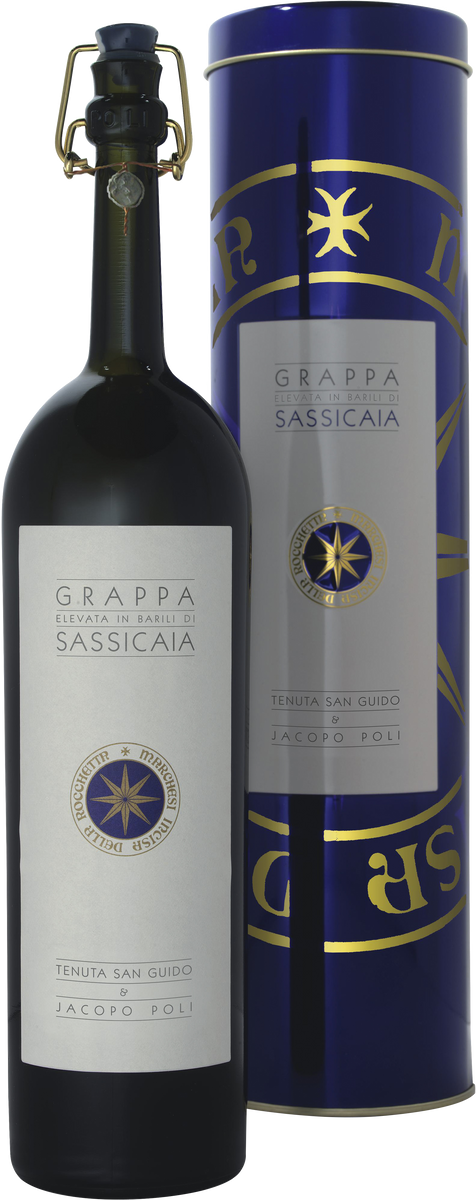 Grappa Barili di Sassicaia