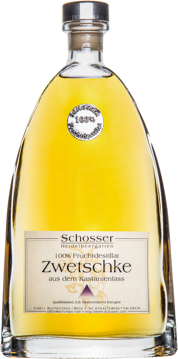 Zwetschke im Kastanienfass