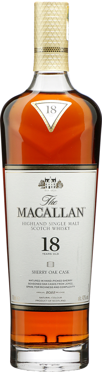 Sherry Oak 18y im Geschenkkarton