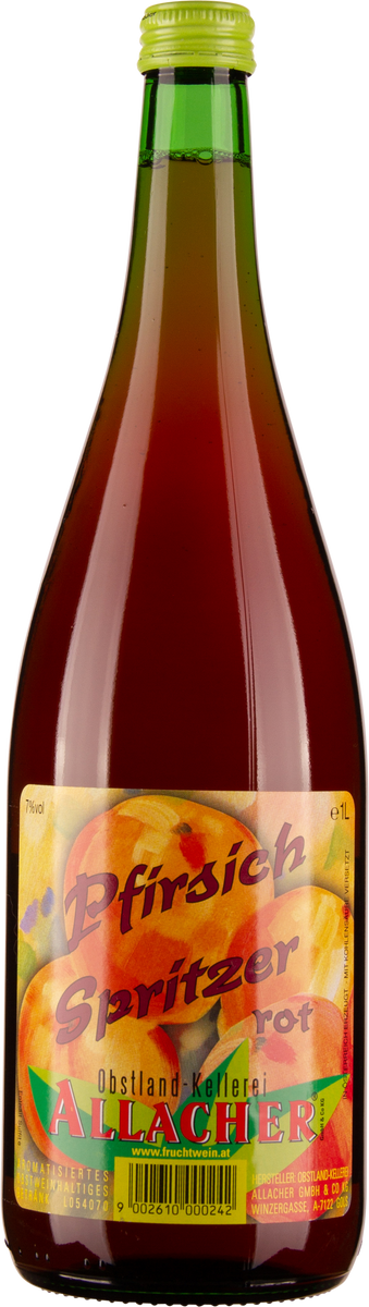 Pfirsich-Spritzer rot