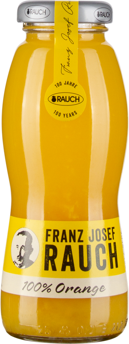 Orange mit Fruchtfleisch 100%