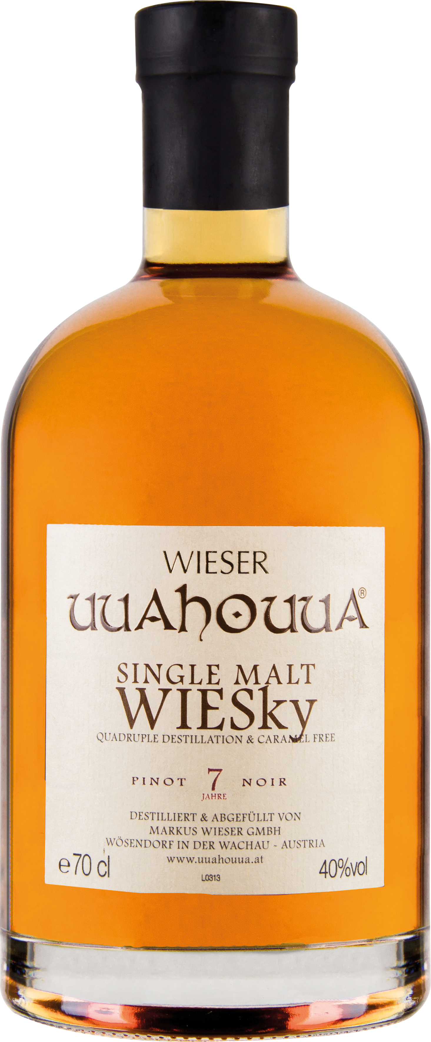 Uuahouua Single Malt Wiesky Pinot Noir