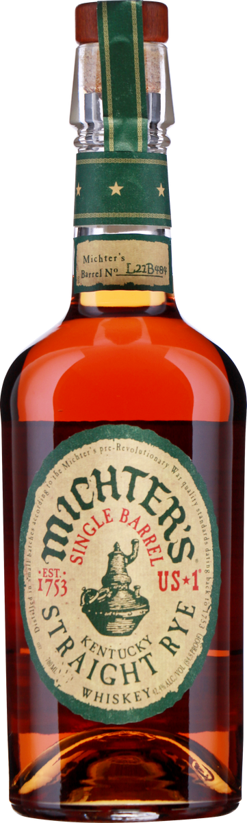 Rye Whiskey Single Barrel