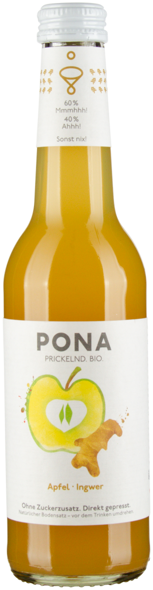 Apfel - Ingwer Prickelnd bio