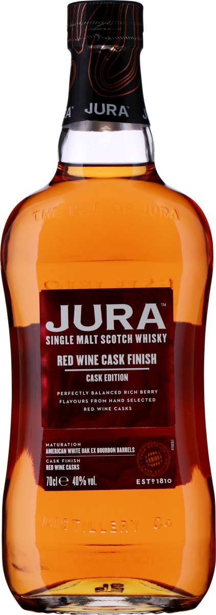 Red Wine Cask Single Malt Scotch Whiskey im Geschenkkarton