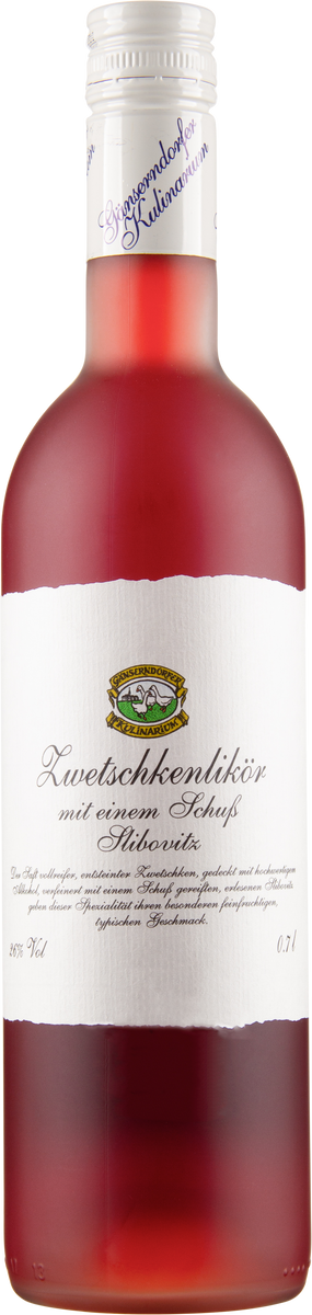 Zwetschkenlikör mit Zwetschkenwasser