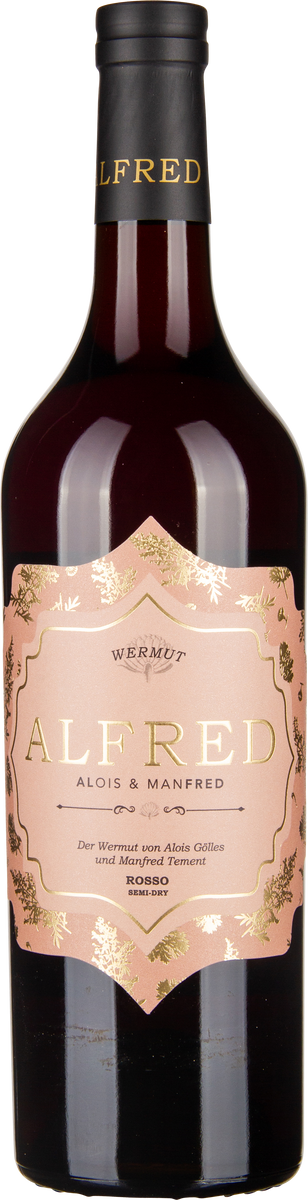 Wermut Alfred Rosso Semi-Dry