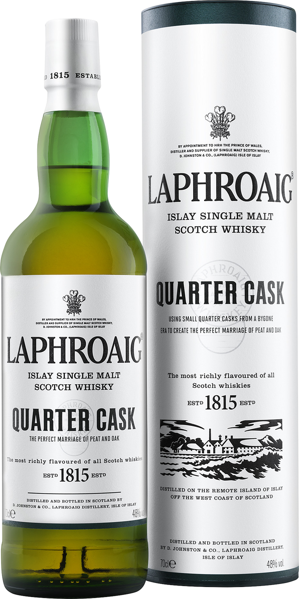 Quarter Cask Islay Single Malt Scotch Whisky im Geschenkkarton