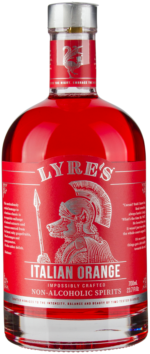 Italian Orange DE Label