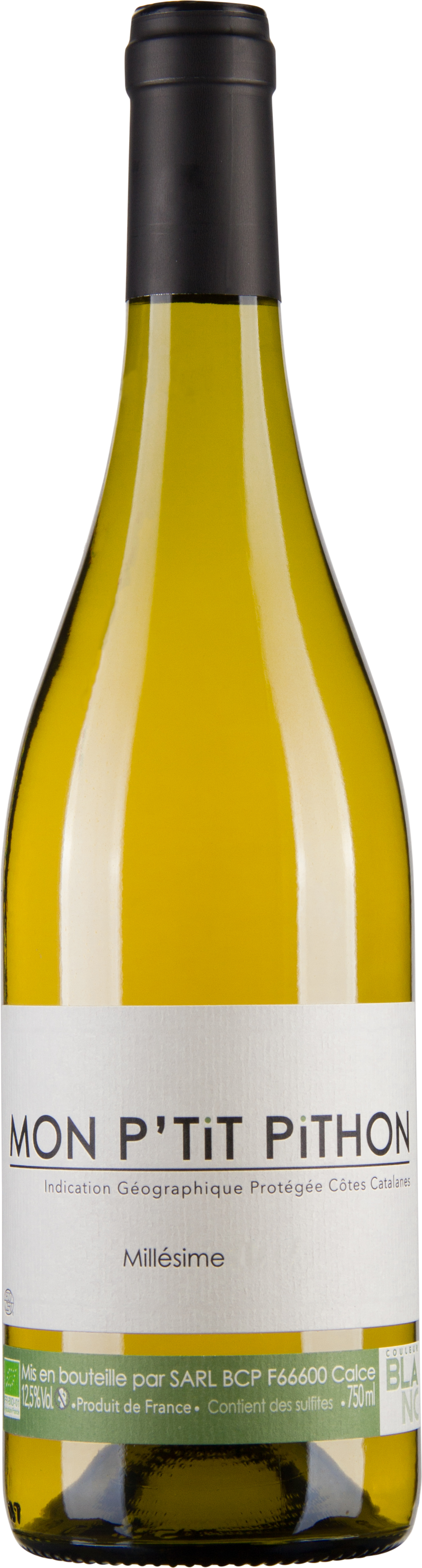 Mon P'tit Pithon blanc bio 2023